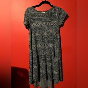 Teal LuLaRoe XXS Carly dress